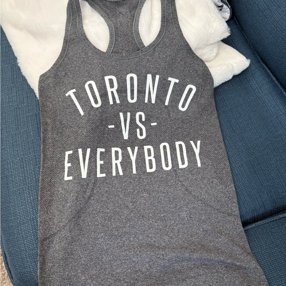 lululemon athletica Grey Tank Top Limited Edition